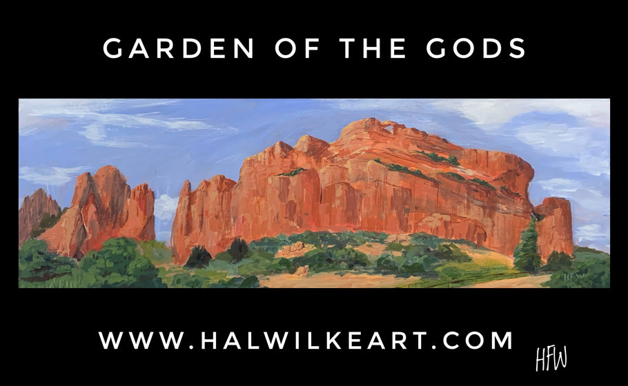 The Garden of the Gods - Painting Demonstration