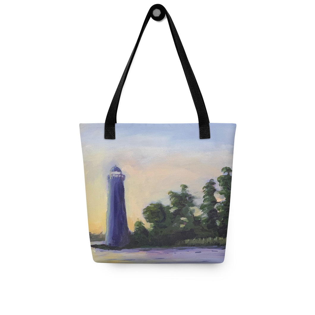 Madisonville Lighthouse Tote bag