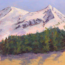 Load image into Gallery viewer, Mt. Bross &amp; Mt. Lincoln, 12&quot; x 12&quot;, acrylic on panel