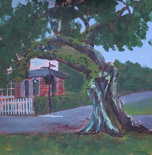 Load image into Gallery viewer, Water Street - Madisonville, 12&quot; x 12&quot;, acrylic on panel